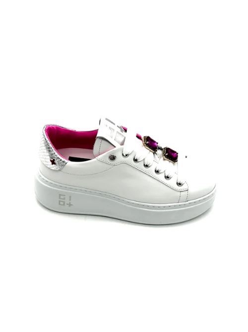 Sneaker combi geco Gio+ GIO + | PIuA180A-WHITE